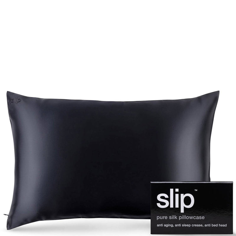 Slip Silk Pillowcase Black - Queen