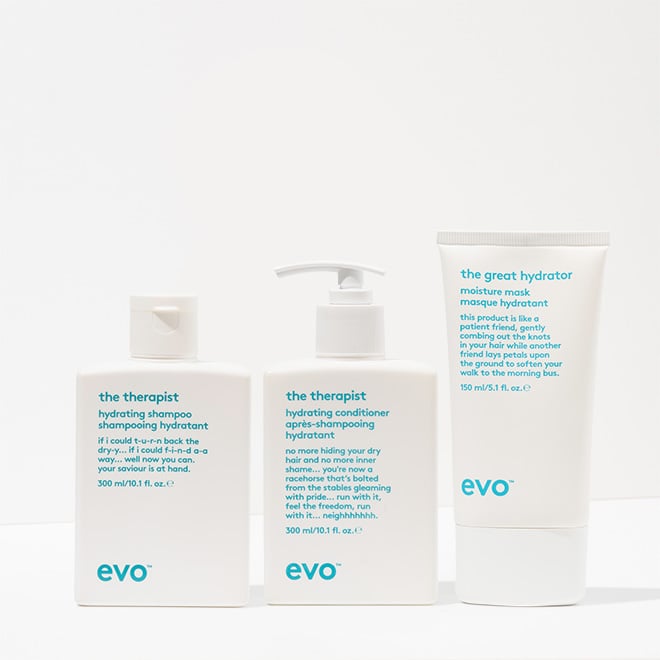 Evo Therapist hydrating trio