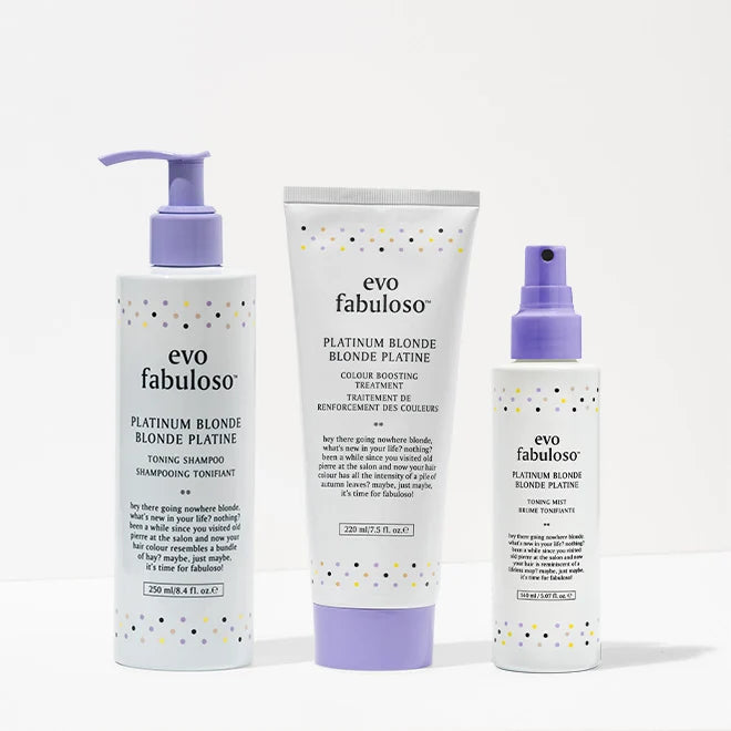 evo fabuloso evo fabuloso platinum blonde routine
