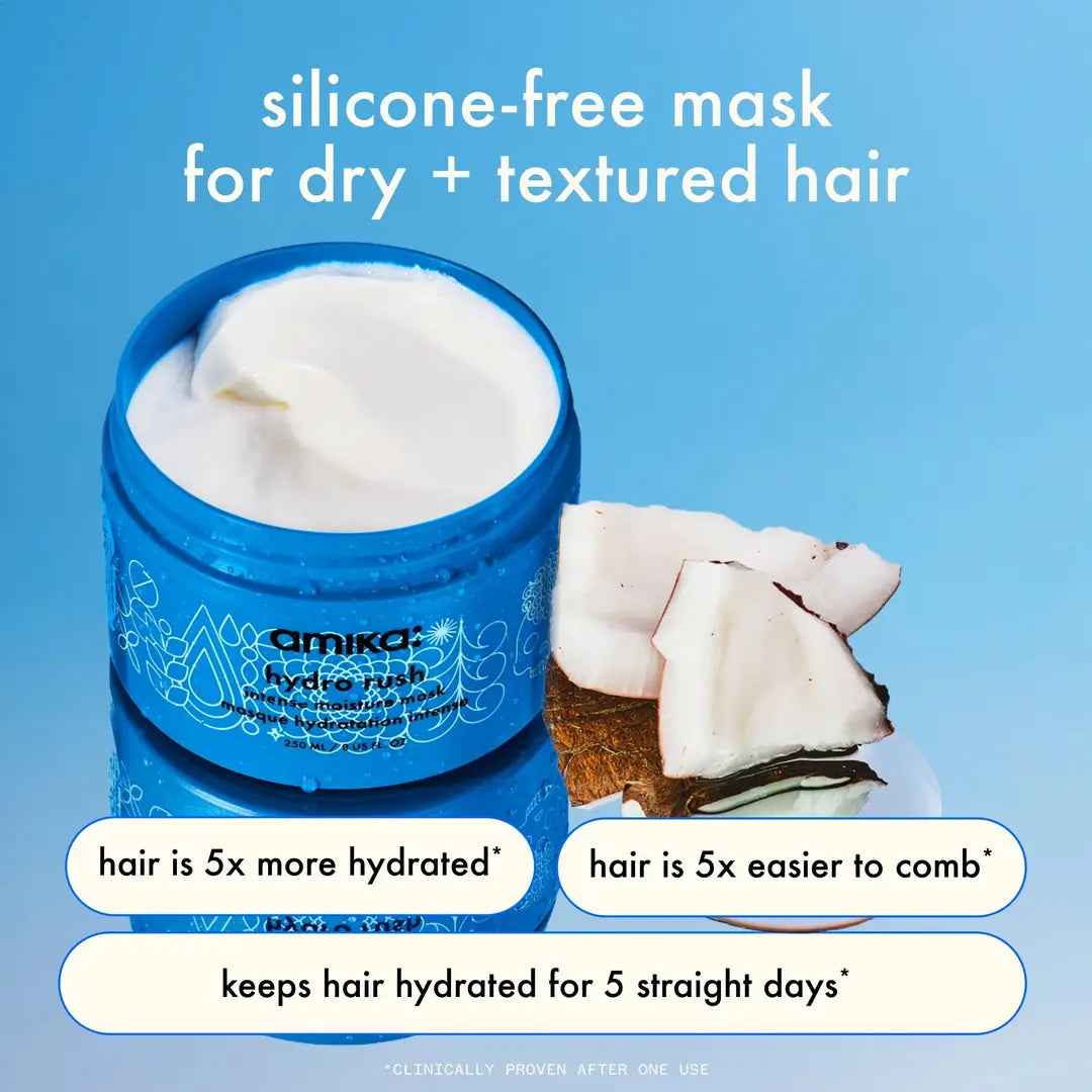 Amika Hydro Rush Intense Moisture Mask 250ml