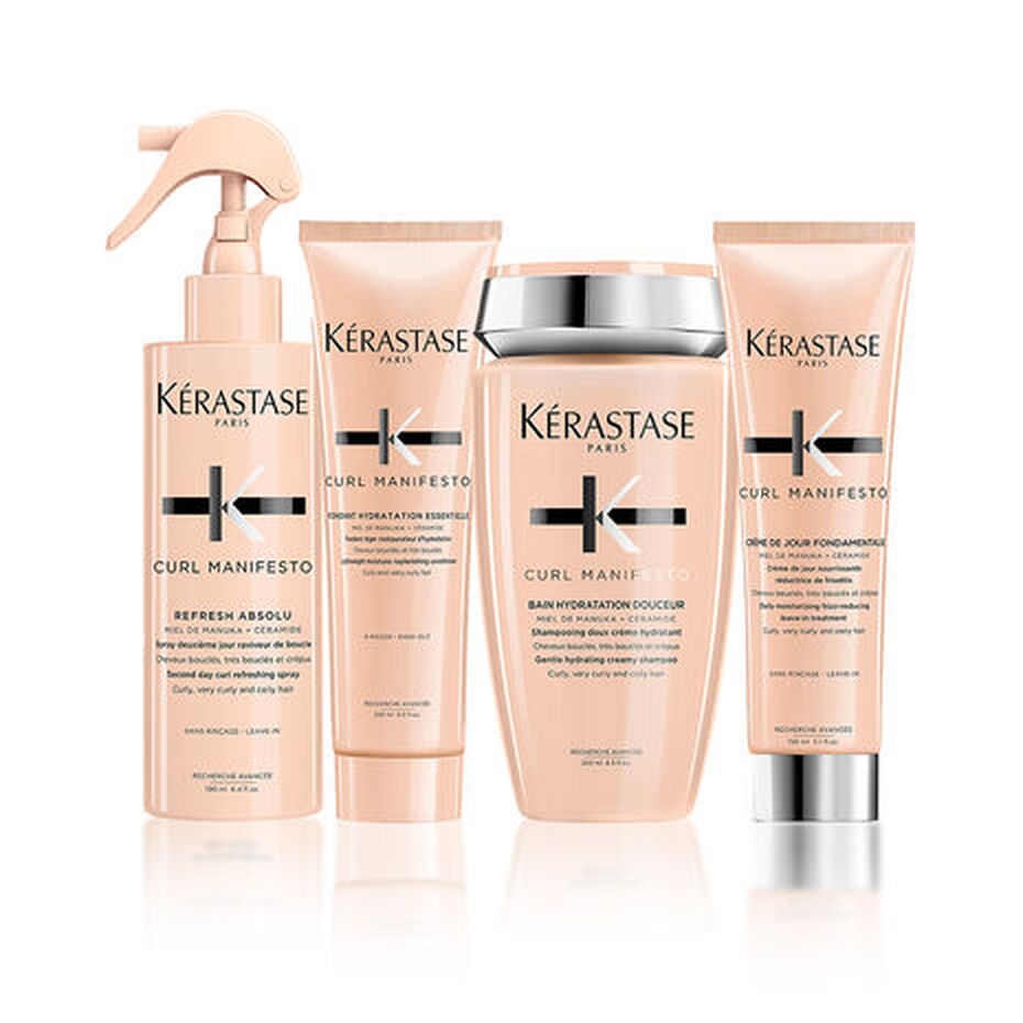 Curl Manifesto Regime for Wavy to Curly Hair – Salon Sessions