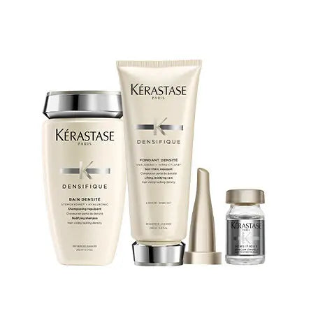 Kérastase Densifique Complete Routine For Hair Density with Hyaluronic Acid Bundle