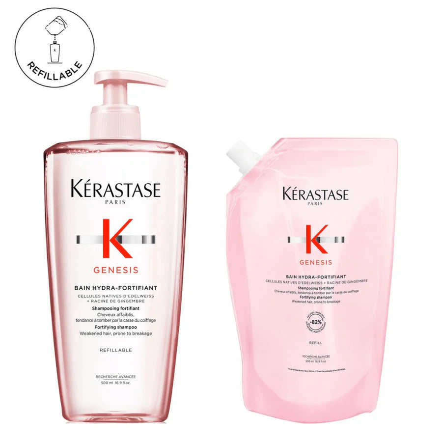 KÉRASTASE GENESIS HYDRA-FORTIFIANT SHAMPOO REFILLABLE DUO 500ML
