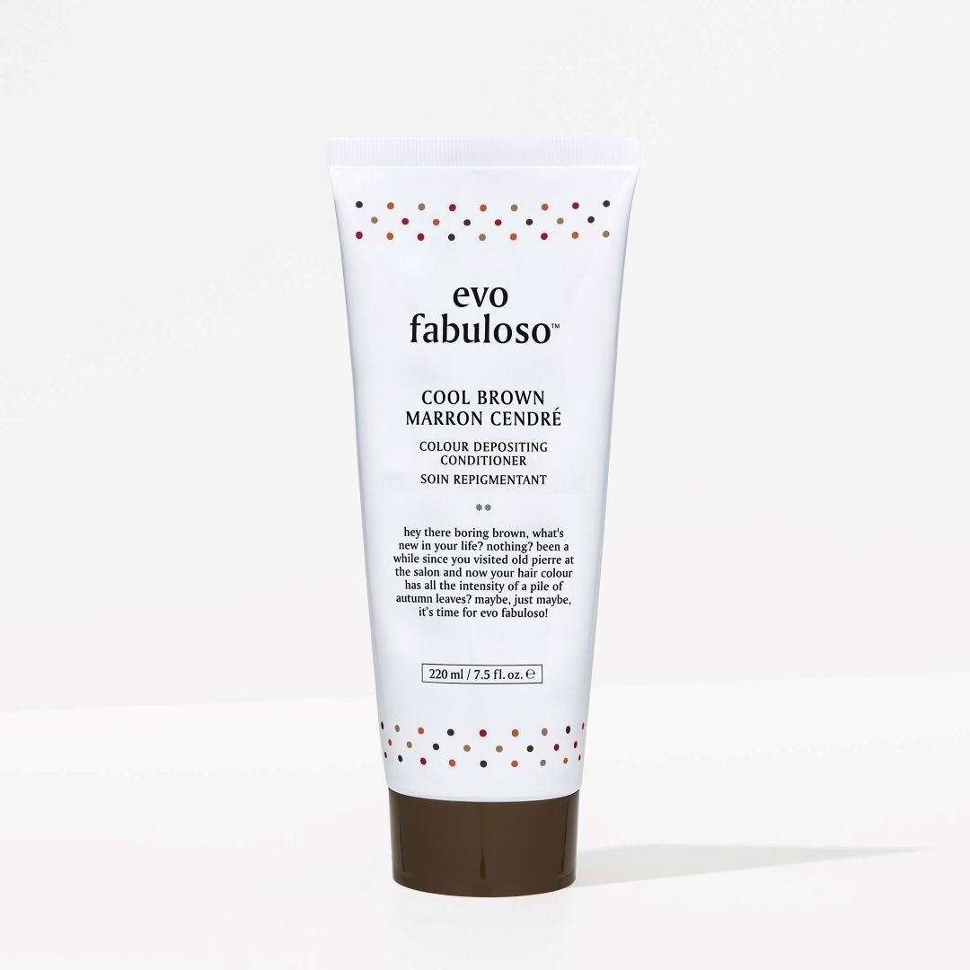 Evo fabuloso cool brown colour depositing conditioner