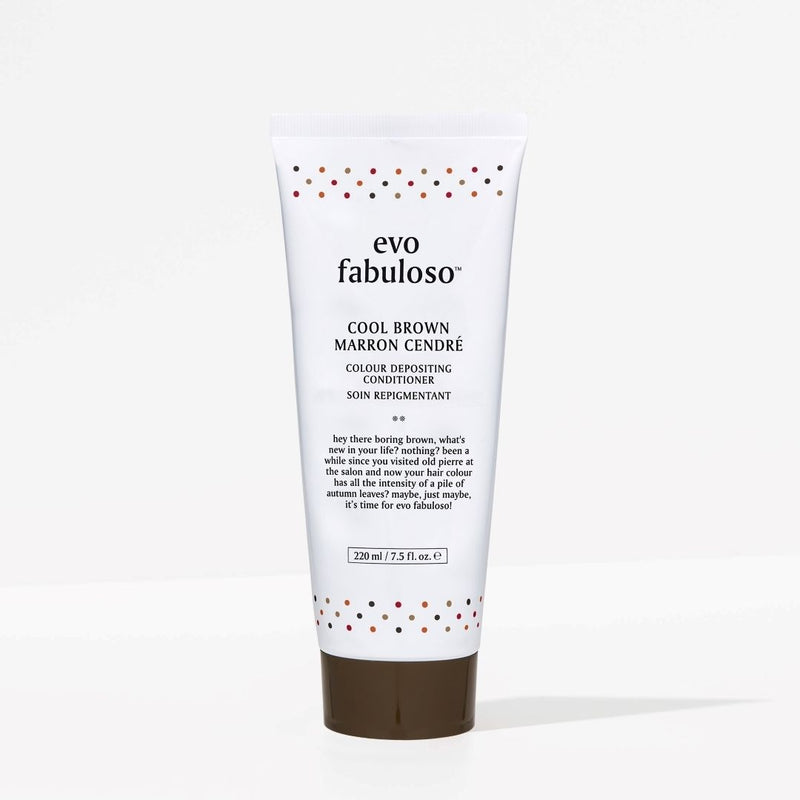 Evo fabuloso cool brown colour depositing conditioner