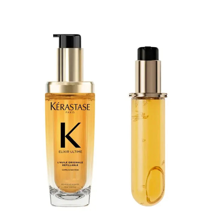 Kérastase Elixir Ultime Hair Oil + Refill 75ml Bundle