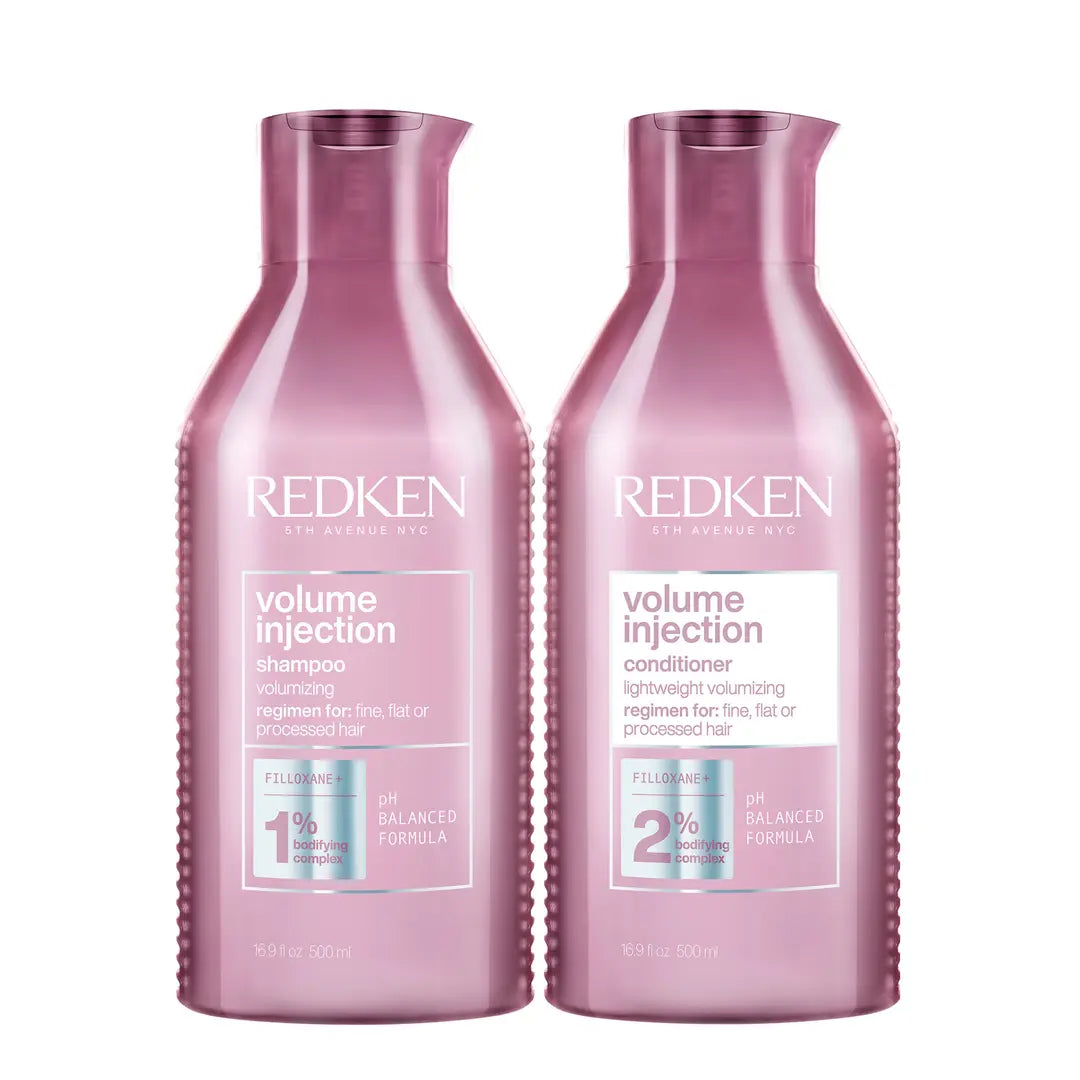 Redken Volume Injection Shampoo and Conditioner 500ml Bundle