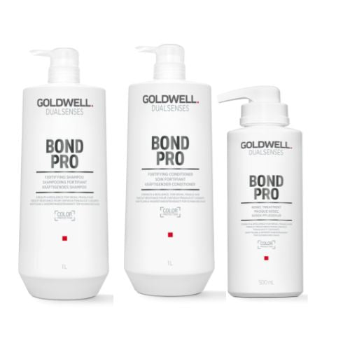 GOLDWELL DUALSENSES BOND PRO BIG BOTTLE TRIO