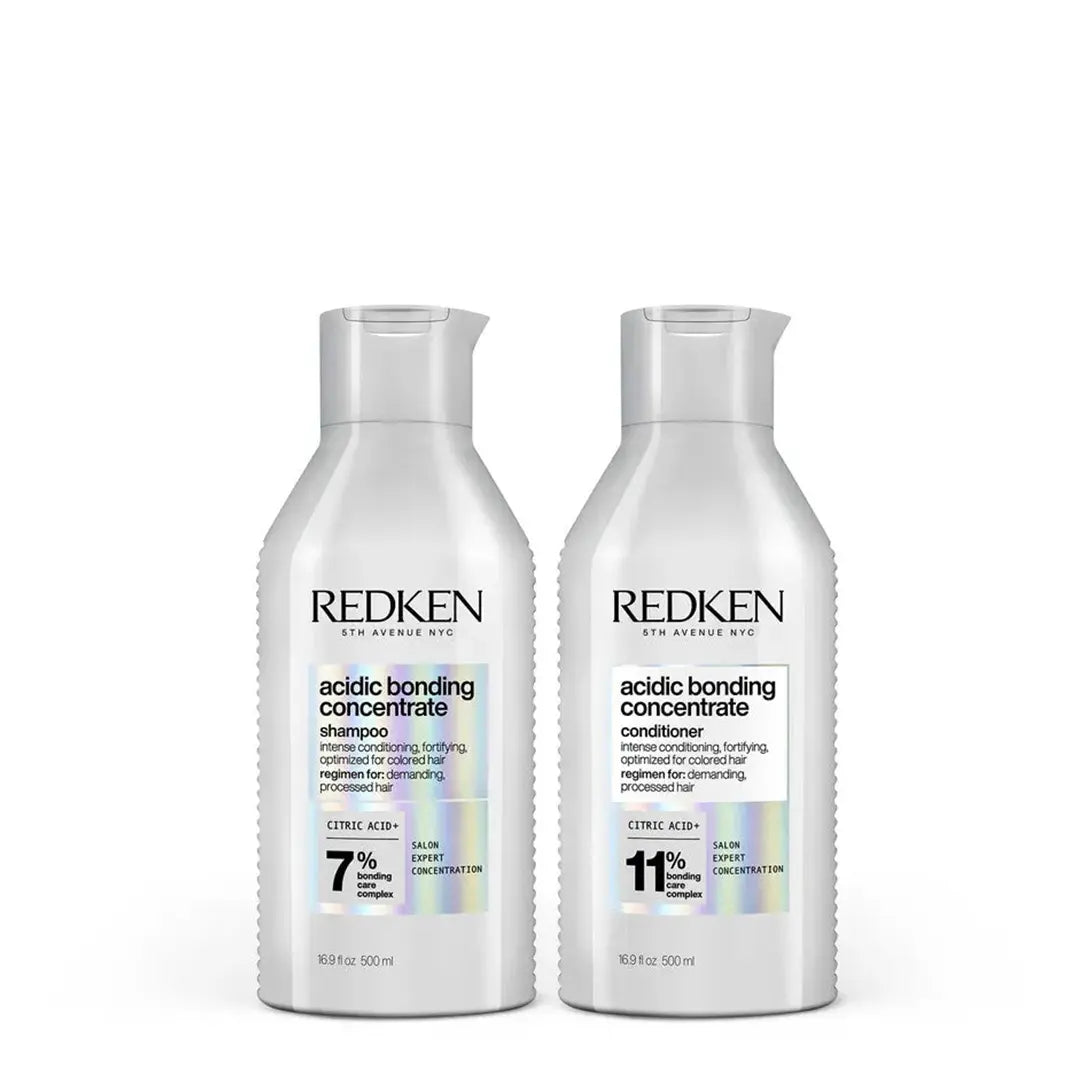Redken Acidic Bonding Concentrate Shampoo and Conditioner 500ml Bundle