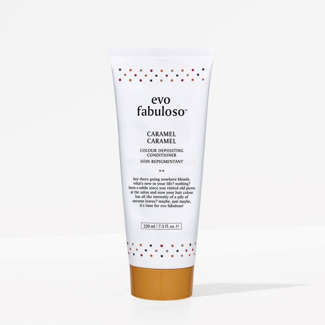 evo fabuloso caramel colour depositing conditioner 220ml