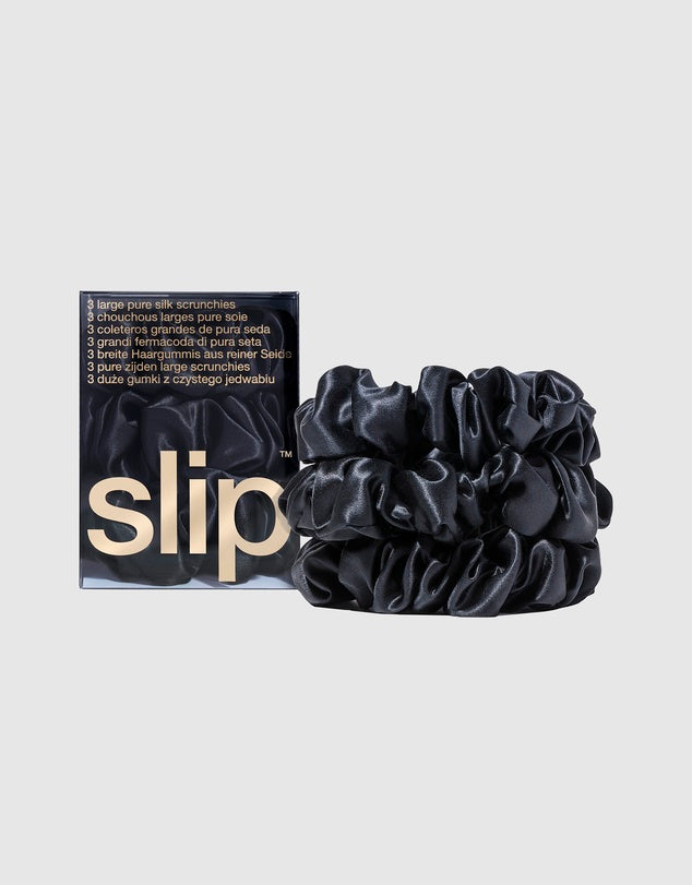 Slip Large Scrunchies Black