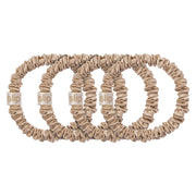 Slip Pure Silk Skinny Scrunchies Blonde
