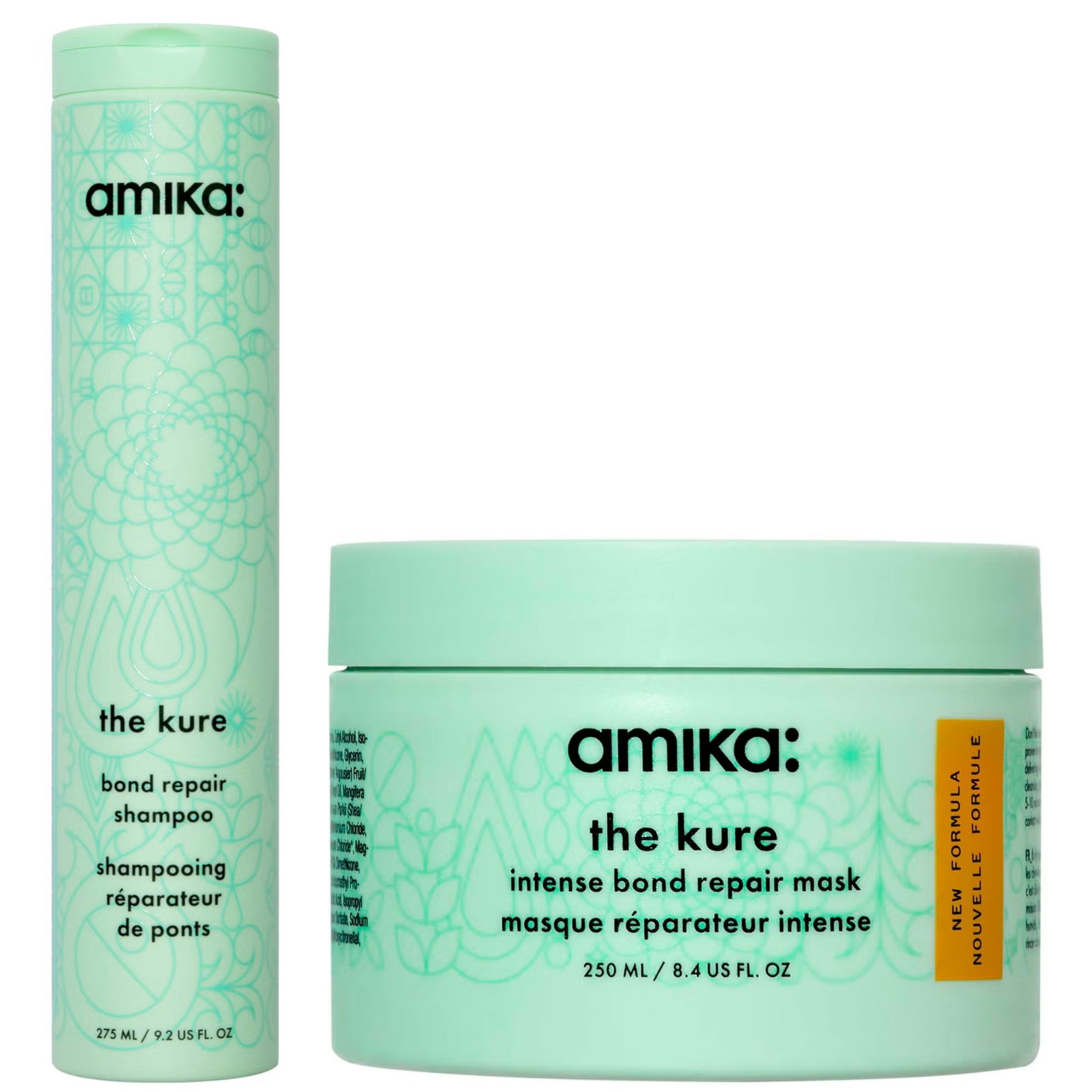 Amika Kure Mask + Kure Shampoo