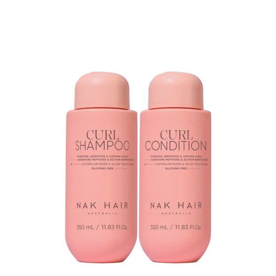 Nak Signature Curl Shampoo & Conditioner Duo 350ml