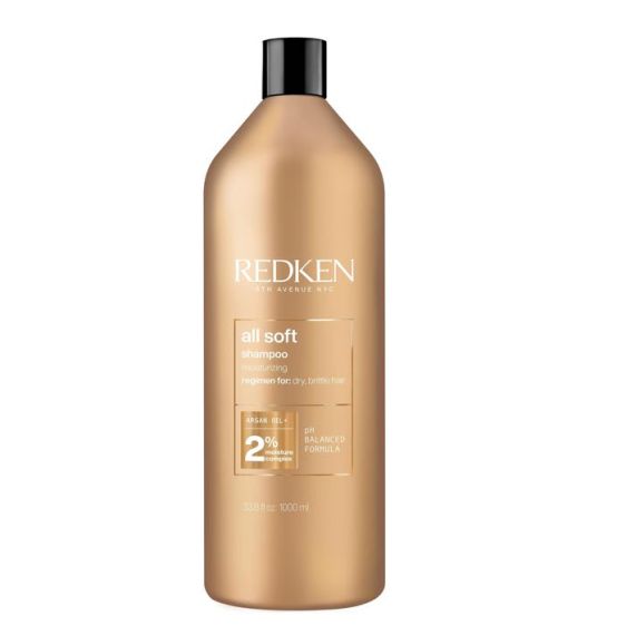 Redken All Soft Shampoo 1 Litre