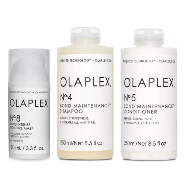 Olaplex No.4 + No.5 + No.8 Bundle