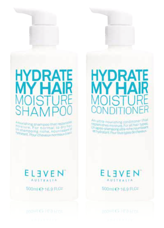 Eleven Australia - Hydrate Shampoo & Conditioner 500ml Duo